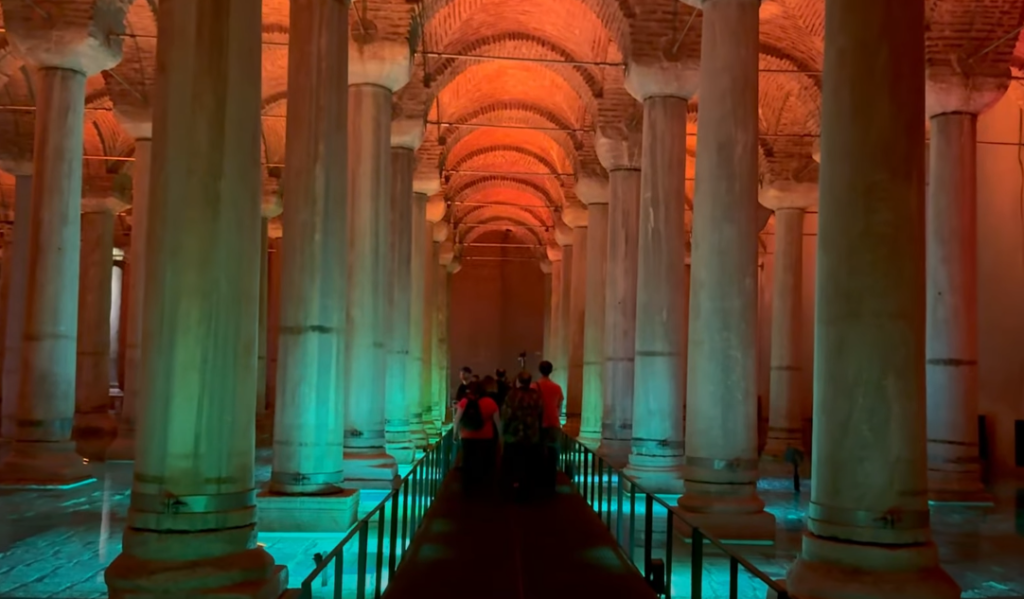 Basilica Cistern in Turkey