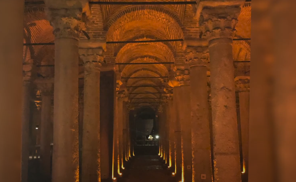 Basilica Cistern in Turkey