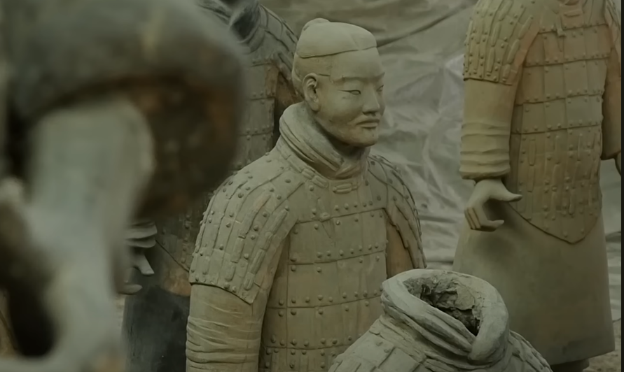 Emperor Qin Shi Huang in china