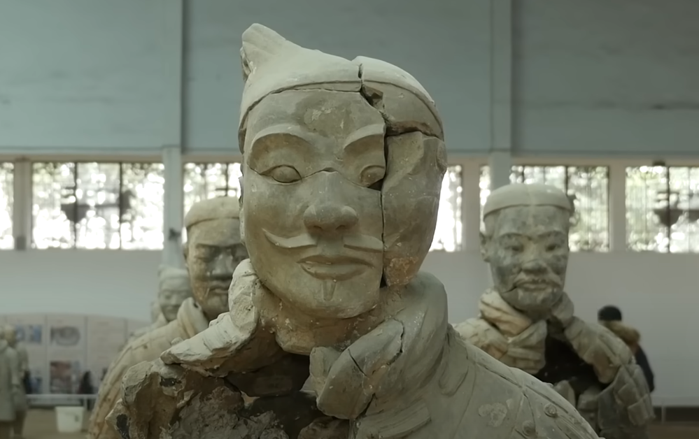 Emperor Qin Shi Huang in china