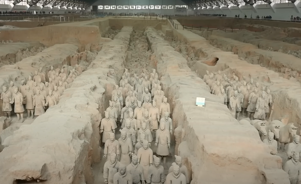 Emperor Qin Shi Huang in china