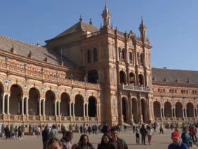 Plaza de España tore in Spain