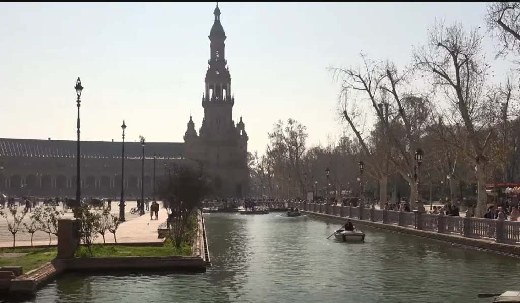 Plaza de España tore in Spain