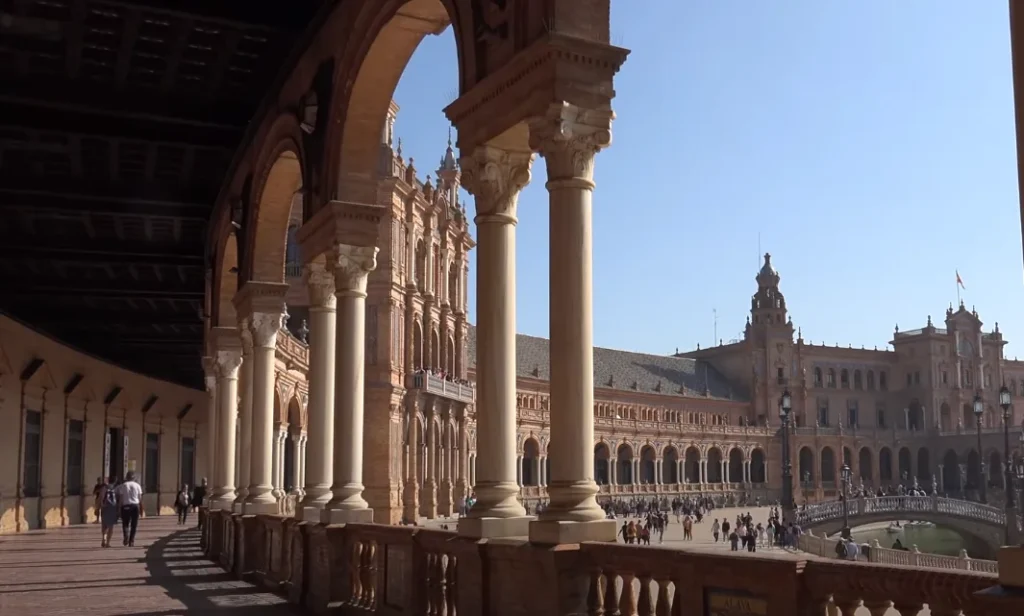 Plaza de España tore in Spain