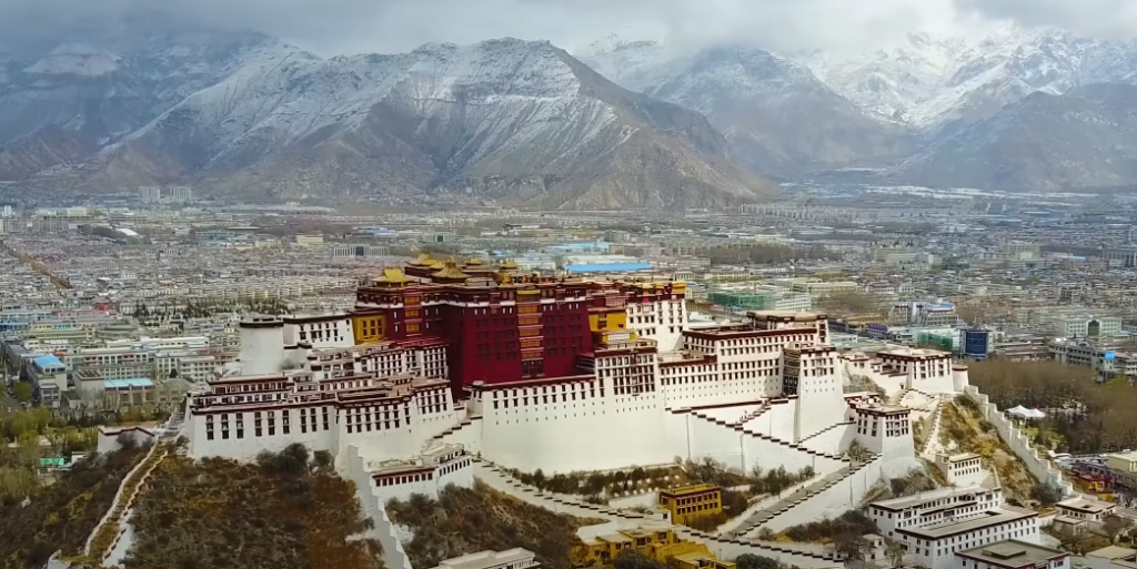 Potala Palace in Lhasa