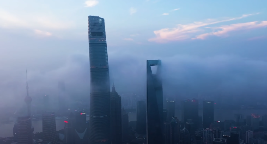 The Bund in Shanghai