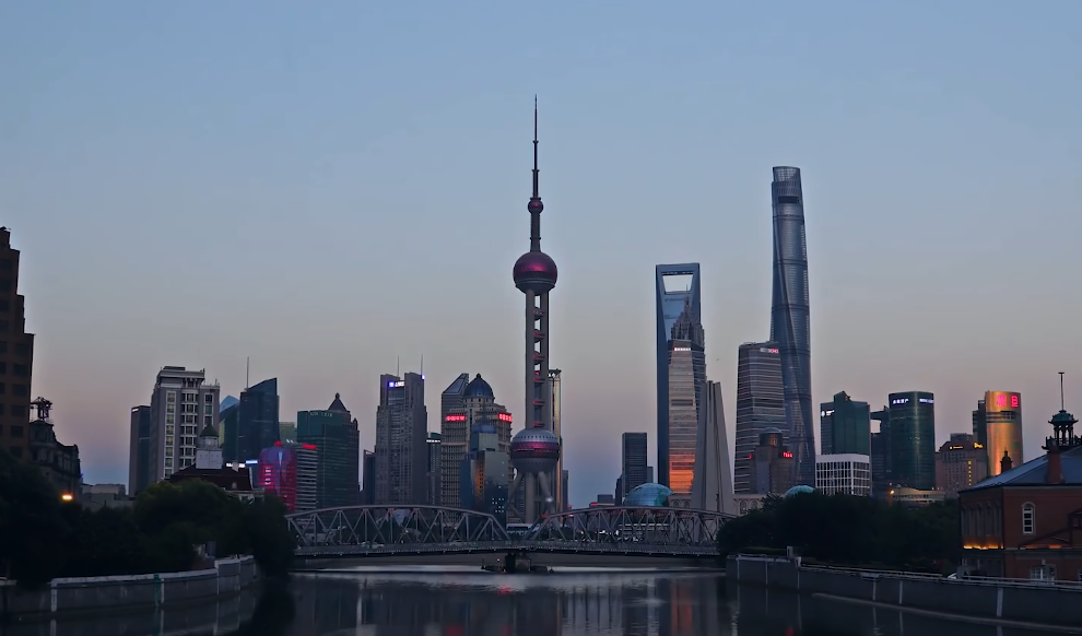 The Bund in Shanghai